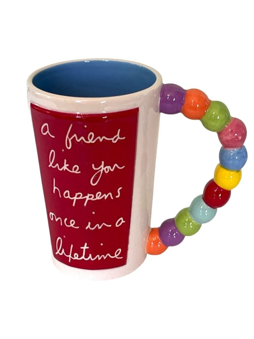 Friendship Mug Sandra Magsamen Studios Tall Cup 5.5" Colorful